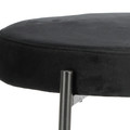 Chair Camile Velvet, black