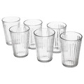 VARDAGEN Glass, clear glass, 31 cl, 6 pack