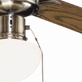 GoodHome Ceiling Fan Light Lari 107 cm E27, gold