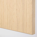 PAX Wardrobe, white stained oak effect, Forsand white stained oak effect, 150x60x201 cm