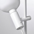 HÅRSLINGA / TRÅDFRI Floor lamp with light bulb, white/smart white spectrum