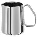 MÅTTLIG Milk-frothing jug, stainless steel, 0.5 l