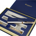 Waterman Gift Set Fountain Pen & Pen Hemisphere Silver GT 2022 ET/WAT/HGT