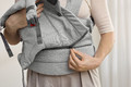 BABYBJORN Baby Carrier Harmony, Woven, Light grey mélange