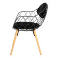 Chair Jahi, black/black/natural