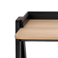 Desk Malmo, natural, black