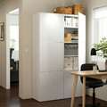 BESTÅ Storage combination with doors, Lappviken white, 120x40x192 cm