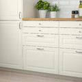 BODBYN Drawer front, off-white, 60x20 cm