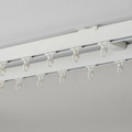 VIDGA Ceiling bracket for 2 curtain rails, white