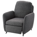 EKOLSUND Recliner, Gunnared dark grey