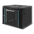 Qoltec Rack Cabinet 19", 9U, 600x500x450mm