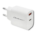 Qoltec Charger 18W 5-12V 1.5-3A USB C