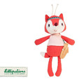 LILLIPUTIENS Cuddly toy with a music box, Alice the Fox, 0m+ ECO
