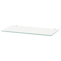 HEMNES Glass top, transparent, 54x38 cm