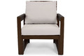 Outdoor Furniture Set MALTA, brown/grey