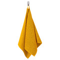 VÅGSJÖN Hand towel, golden-yellow, 50x100 cm