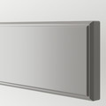 BODBYN Drawer front, grey, 60x10 cm