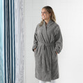 ROCKÅN Bathrobe, grey, S/M