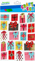 Christmas 3D Decorative Stickers Presents 6pcs