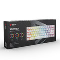 Savio Wired Mechanical Keyboard Whiteout