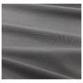 ULLVIDE Fitted sheet, grey, 90x200 cm
