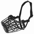 Trixie Plastic Muzzle Size 7 L-XL, black