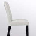 BERGMUND Chair, black, Orrsta light grey