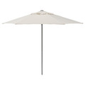 JOGGESÖ Parasol, light grey-beige, 300 cm