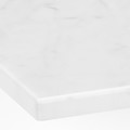 HAVBÄCK / TÖRNVIKEN Wash-stnd w drawers/wash-basin/tap, white/white marble effect, 102x49x79 cm