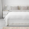 VÅRELD Bedspread, white, 230x250 cm