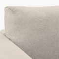 VIMLE 3-seat sofa, with headrest/Gunnared beige