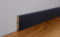 MDF Skirting Board Foge LB1 16 x 80 x 2000 mm, black