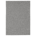 STOENSE Rug, low pile, medium grey, 170x240 cm