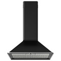 MATTRADITION Wall mounted extractor hood, black