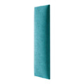 Upholstered Wall Panel Rectangle Stegu Mollis 60x15cm, turquoise