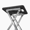 GUNDE Folding stool, black