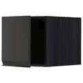 METOD Top cabinet, black/Upplöv matt anthracite, 40x40 cm