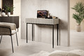 Modern Console Table Dresser Dressing Table Nicole, cashmere, black legs