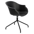 Swivel Desk Chair Roundy, black