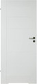 Internal Door with Undercut Exmoor Sette 80, left, white