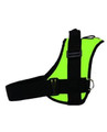 Dog Harness with Seat Belt Size S, neon green