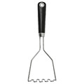 IKEA 365+ HJÄLTE Potato masher, stainless steel, black