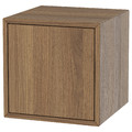 EKET Cabinet with door, brown/walnut effect, 35x35x35 cm