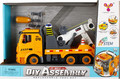 DIY Assembly City Service Tow Truck with Light & Sound 3+