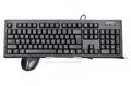 A4 Tech Keyboard + Mouse set KM-72620D USB, black