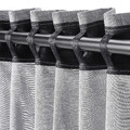 HANNALILL Curtains, 1 pair, dark blue, 145x300 cm