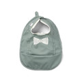 Elodie Details Baby Bib, Pebble Green, 3m+