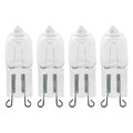 Diall Light Bulb G9 30W 410lm DIM, warm white, 4 pack