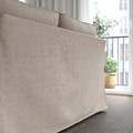 EKTORP 3-seat sofa, Kilanda light beige