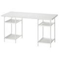 LAGKAPTEN / SPÄND Desk, white, 140x60 cm